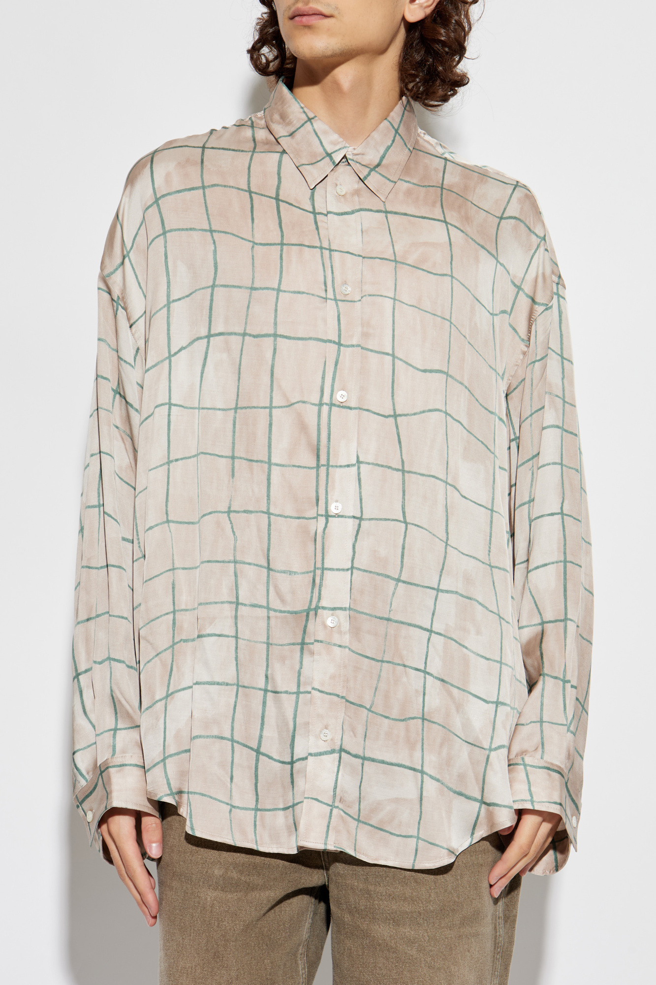 トップス NULLUS ENTANGE CHEKERED SOALON SHIRT Acne Studios Plaid shirt | Men's Clothing | Vitkac